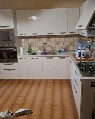 cucina laccata bianca