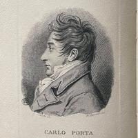 Raro Vecchio libro di poesie di "Carlo Porta" 1933