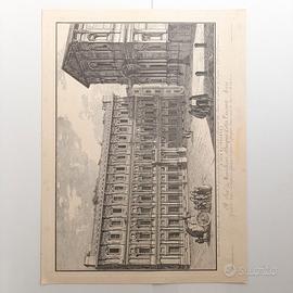 Riproduzione Tavola palazzo di Tomaso Marino 1788