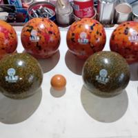 set di 8 bocce in bachelite 