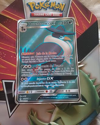 Carta Pokémon Honchkrow GX nuova