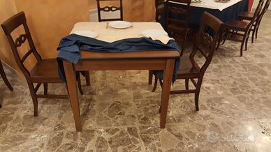tavoli 90x90 in legno