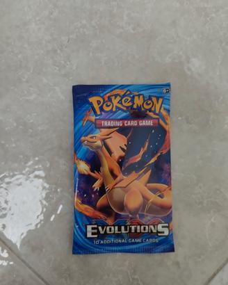 bustina Pokemon Evolutions ancora sigillata 