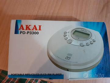 Lettore cd mp3 portatile Akai