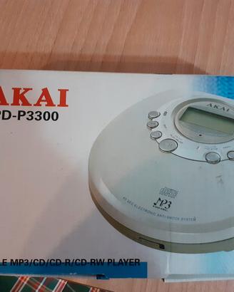 Lettore cd mp3 portatile Akai