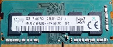 RAM SO-DIMM DDR4 4GB