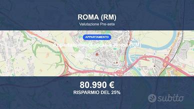 Immobile in asta di 83 m² a Roma