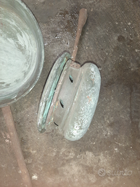 Pentole in rame antiche