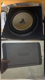 Subwoofer jl e amplificatore hertz