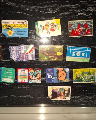 collezione schede telefoniche 