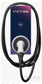 Colonnina ricarica Waybox PRO cellular cable 7,4kw