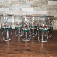 Bicchieri di birra marchiati Konigsbaher Spezial