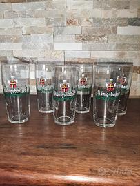 Bicchieri di birra marchiati Konigsbaher Spezial