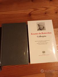 ERASMO DA ROTTERDAM Colloquia -EINAUDI