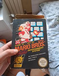 mario bros nes scatola vuota