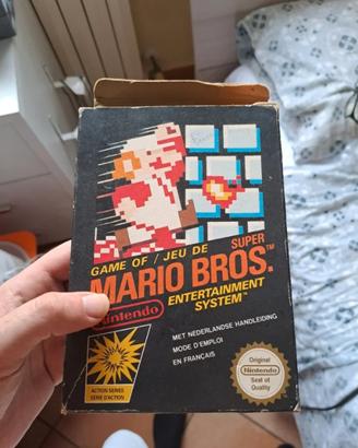 mario bros nes scatola vuota