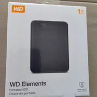 HARD DISK WD Elements 1TB