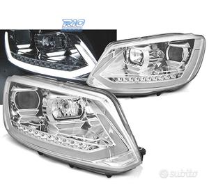 FARI PER VOLKSWAGEN VW TOURAN II 10-15 TRU DRL CON