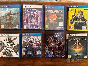 Collezione videogiochi  Ps4 Ps5 edizioni speciali
