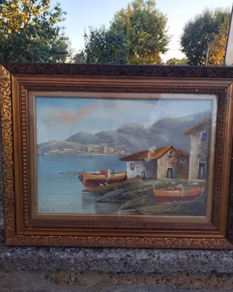 Quadro originale Aldo Pironti – Dipinto a olio Mar