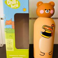 Set Borraccia e Portamerenda in Acciao