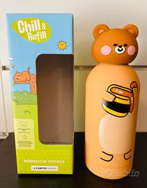 Set Borraccia e Portamerenda in Acciao