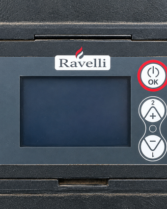 stufa a pellet idro Ravelli HRV 180 plus 21 kw