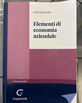 Elementi di economia aziendale Terza edizione