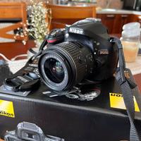 Nikon d5200 + obbiettivo
