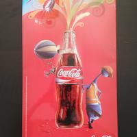 Cartello pubblicità Coca cola in metallo