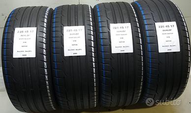 4 GOMME 225 45 17 DUNLOP A2080