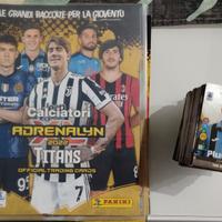 Set 143 card Adrenalyn Titans2022 con raccoglitore