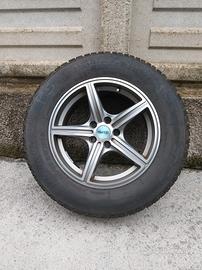 Set cerchi in lega + pneumatici invernali