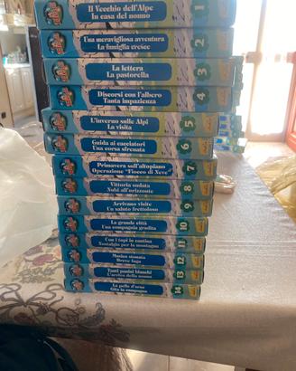 Collezione videocassette Heidi Vintage collezione