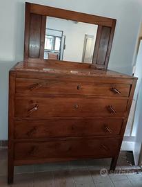 Armadio e cassettone anni 30/40