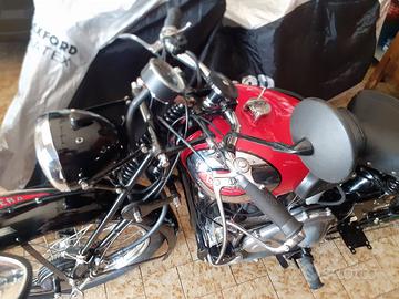 Gilera otto bulloni stupenda con sidecar