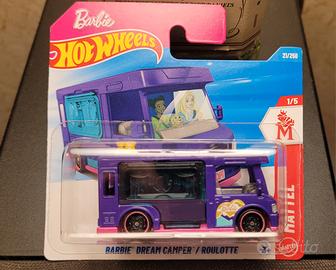 Set Barbie  2  Roulotte e auto Hot Wheels 