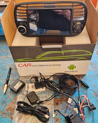 Autoradio Android Fiat 500