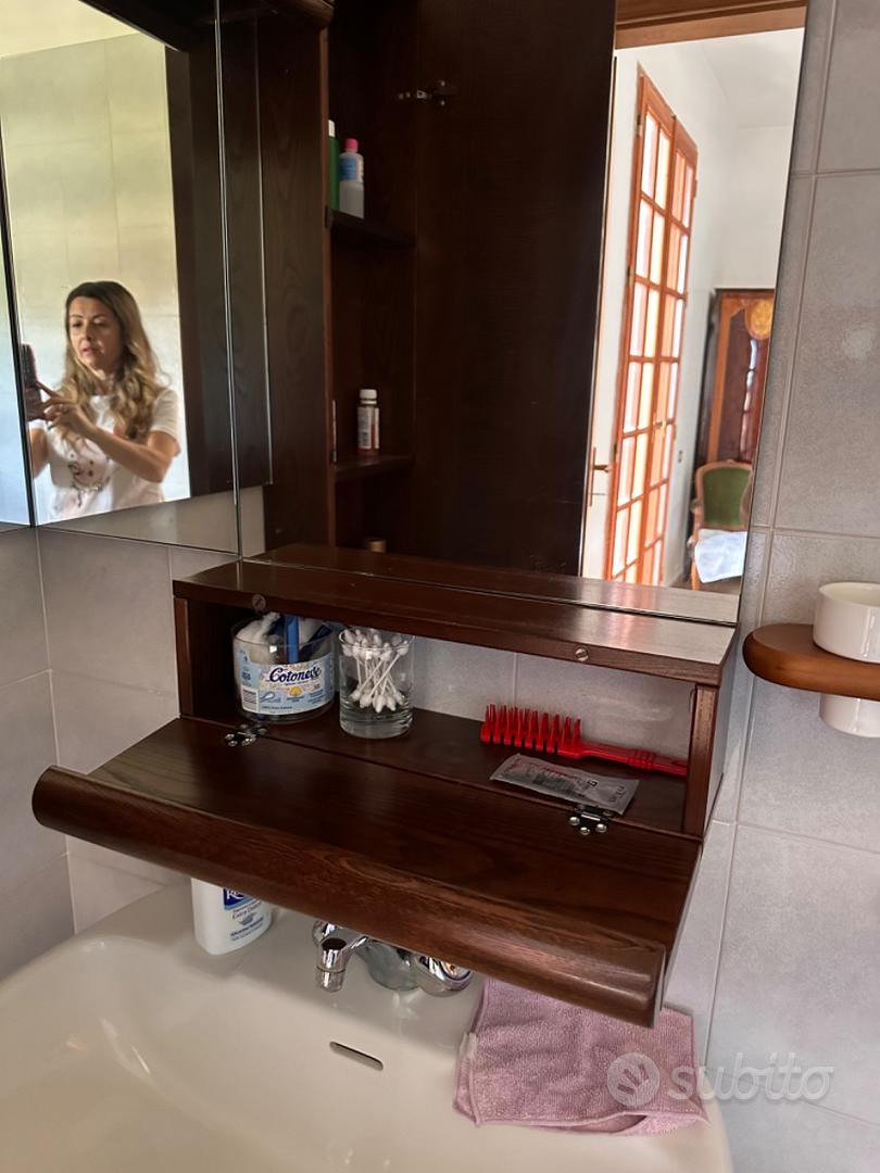 Toletta bagno angolare in legno - Arredamento e Casalinghi In vendita a  Palermo