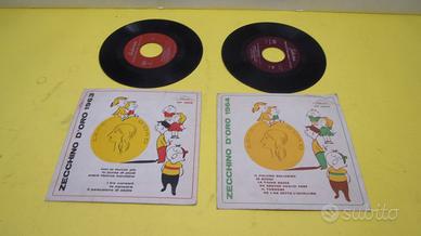 Zecchino d'oro 1963 e 1964, 2 dischi in vinile