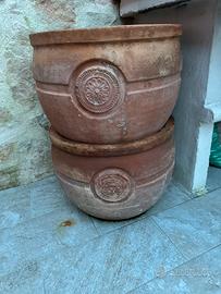 Vasi in terracotta 30x30x20 virca