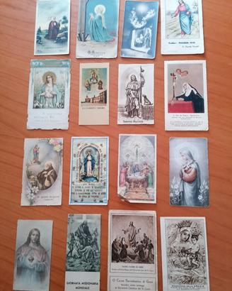set di 36 immaginette sacre datate dal 1935 