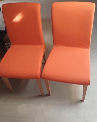 Coppia di Sedie imbottite 