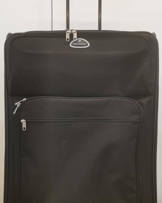 Trolley Samsonite blu notte, semirigida 70 x48x26