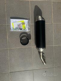 Yamaha r 125 e mt125 scarico arrow