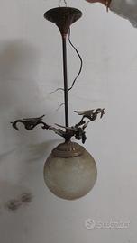 lampadario dell' ottocento 