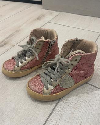 Scarpe bimba n.24 marca Philippe Model Junior