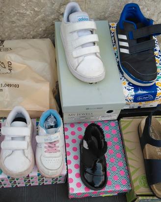 STOCK PER RIVENDITA SCARPE BIMBI
