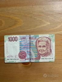 1000 lire  di montessori