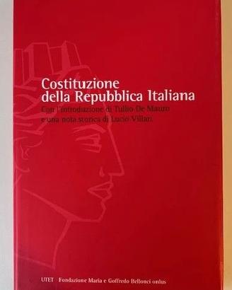 Costituzione della Repubblica Italiana. UTET